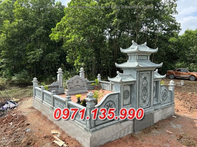 Mẫu nghĩa trang đá để tro cốt đẹp bán tại bến tre - lăng mộ dòng họ